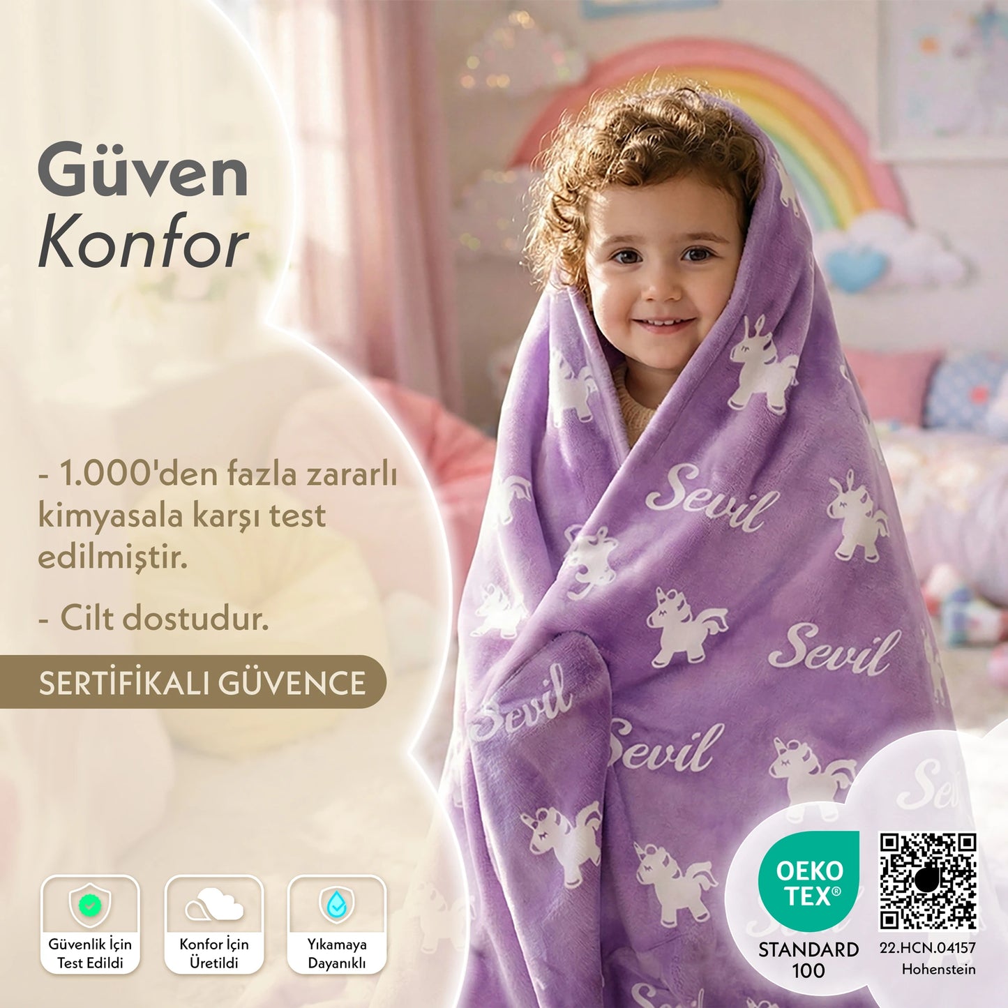 Moody™ Lisanslı Battaniyeleri