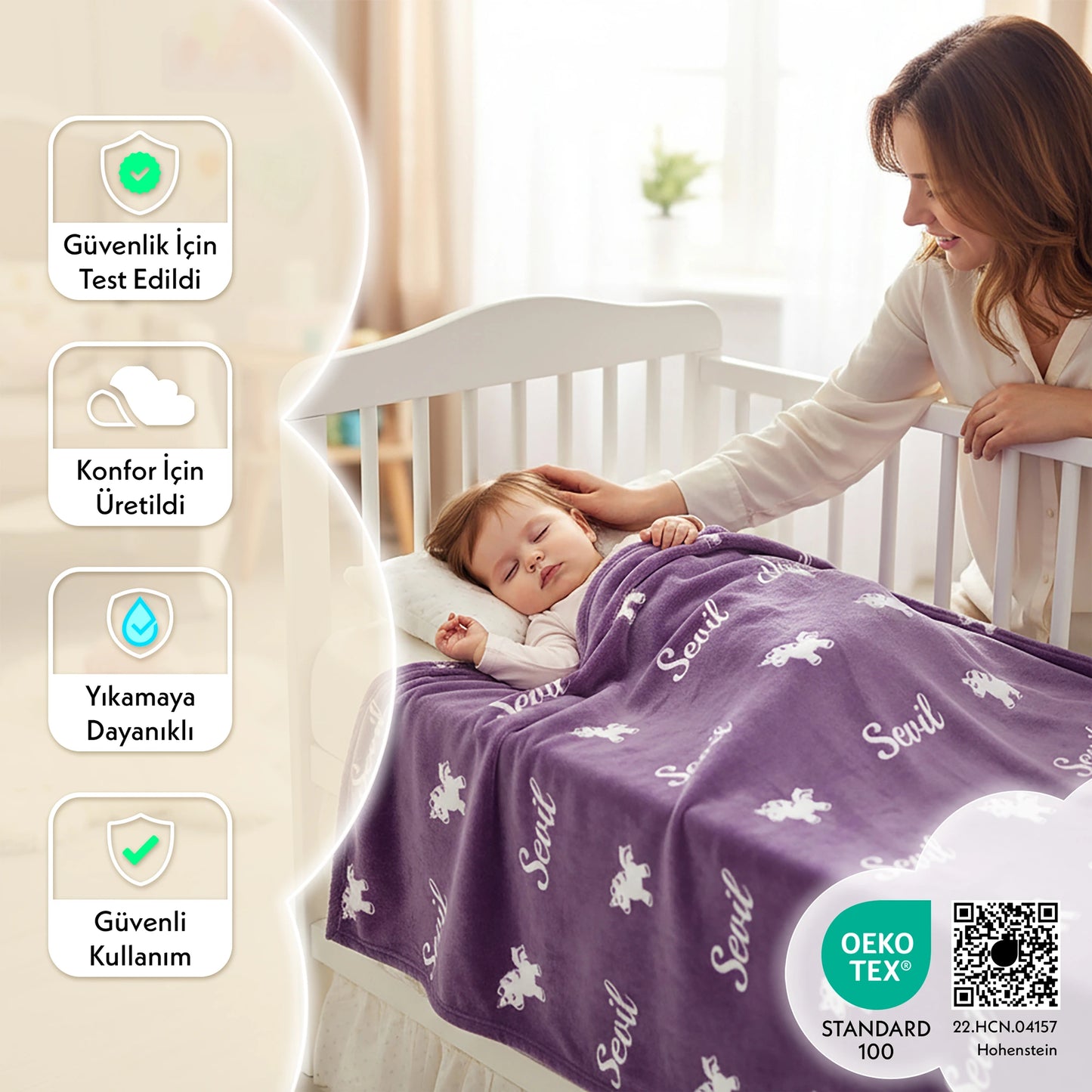 Moody™ Lisanslı Battaniyeleri